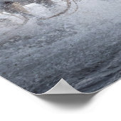 Poster Chevaux blancs (Coin)