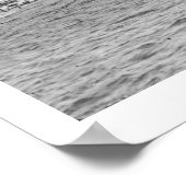 Poster Chevaux buvant et traversant une rivière (Coin)