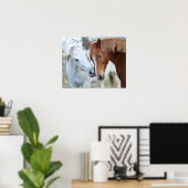 Poster Chevaux d'amour (Bureau à domicile)