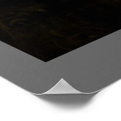 Poster Chevaux dans le brouillard (Coin)