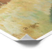 Poster Chevaux de course avant les stands, Degas (Coin)