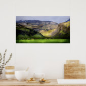 Poster Chevaux de course Islande (Cuisine)