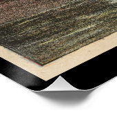 Poster Chevaux de ferme Ephémère de la publicité de l'eau (Coin)