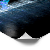 Poster Chevaux de feu et de glace Impression acrylique (Coin)