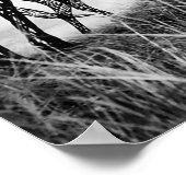 Poster Chevaux de fil sur toile par LLR (Coin)