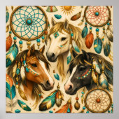 Poster Chevaux de rêve (Devant)