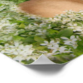 Poster Chevaux d'Imaginaire : Fleurs (Coin)