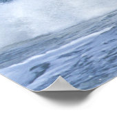 Poster Chevaux d'Imaginaire : Selle Francais & Mer (Coin)