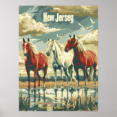 Poster Chevaux du New Jersey (Devant)