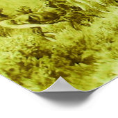 Poster CHEVAUX GRAZER Olive Green antique (Coin)