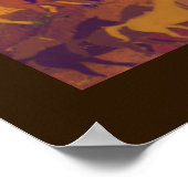 Poster chevaux imprimés en marche (Coin)