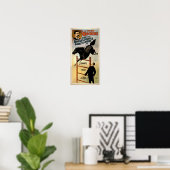 Poster Chevaux instruits, poneys, ânes et Mules (Bureau à domicile)