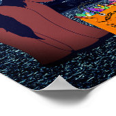 Poster Chevaux mignons en costumes Cheval Halloween Horse (Coin)