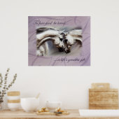 Poster Chevaux prélude par Kim McElroy (Cuisine)