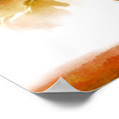 Poster Chevaux qui courent dans le brouillard (Coin)