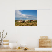 Poster Chevaux sauvages dans le parc national Theodore Ro (Cuisine)