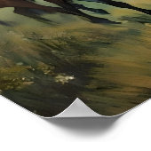 Poster Chevaux sauvages de nuit étoilés (Coin)