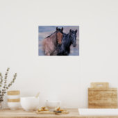 Poster Chevaux sauvages Imprimer (Cuisine)