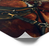 Poster Chevaux Tombstone Stagecoach (Coin)