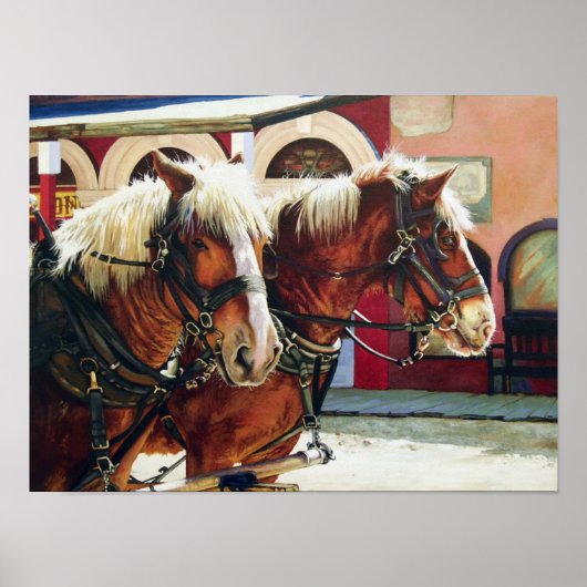 Poster Chevaux Tombstone Stagecoach (Devant)