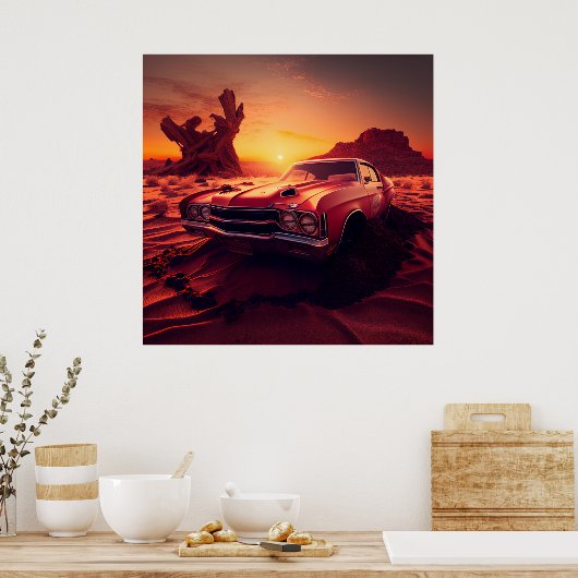 Poster chevelle 71 (Cuisine)