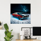 Poster chevelle 71 (Bureau à domicile)