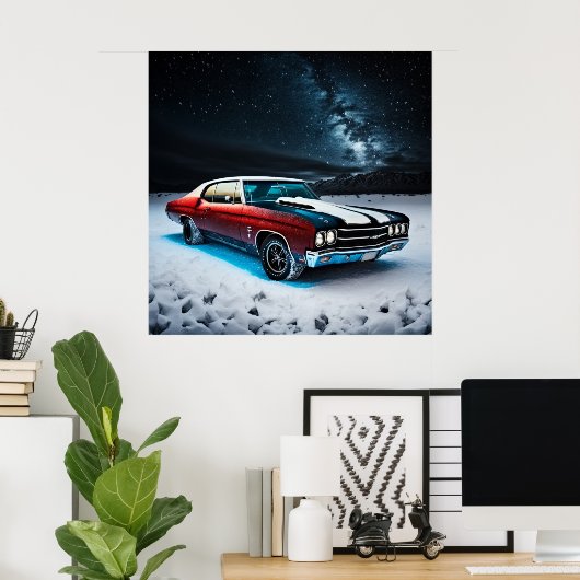 Poster chevelle 71 (Bureau à domicile)