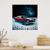 Poster chevelle 71 (Cuisine)