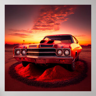 Poster chevelle 71