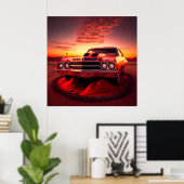 Poster chevelle 71 (Bureau à domicile)