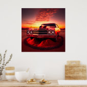 Poster chevelle 71 (Cuisine)