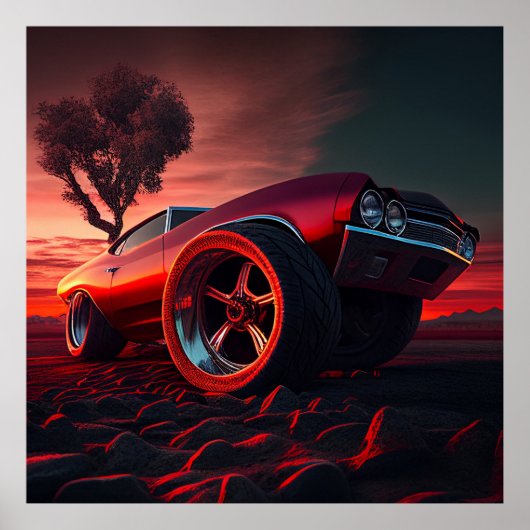 Poster chevelle 71 (Devant)