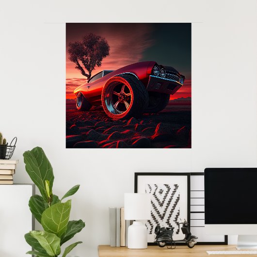 Poster chevelle 71 (Bureau à domicile)