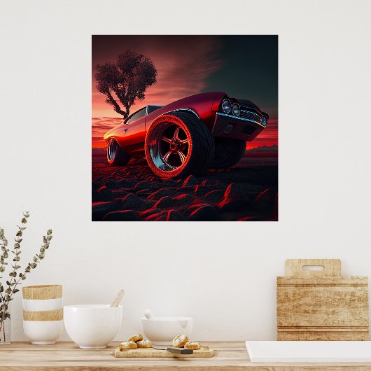 Poster chevelle 71 (Cuisine)