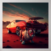 Poster chevelle 71 (Devant)