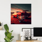 Poster chevelle 71 (Bureau à domicile)