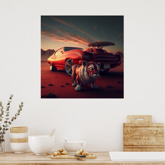 Poster chevelle 71 (Cuisine)