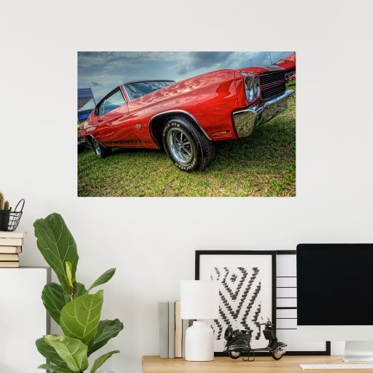 Poster Chevelle SS (Bureau à domicile)