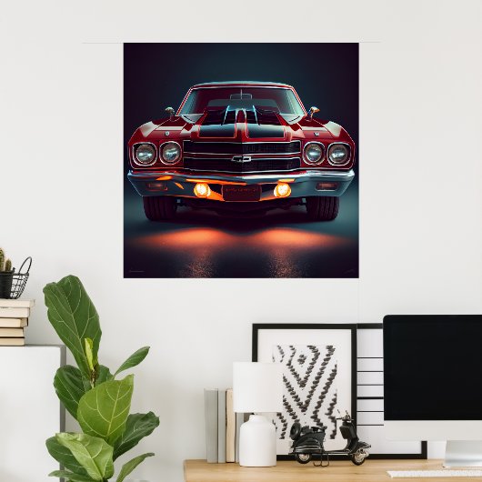 Poster chevelt (Bureau à domicile)