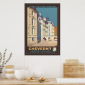 Poster Cheverny (Cuisine)