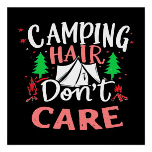 Poster Cheveux de Camping, On s'en fiche Drôle