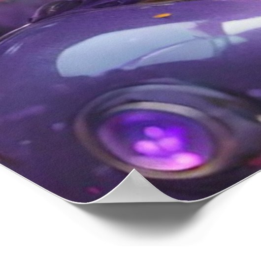 Poster Cheveux de lavande (Coin)