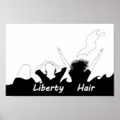 Poster cheveux libres (Devant)