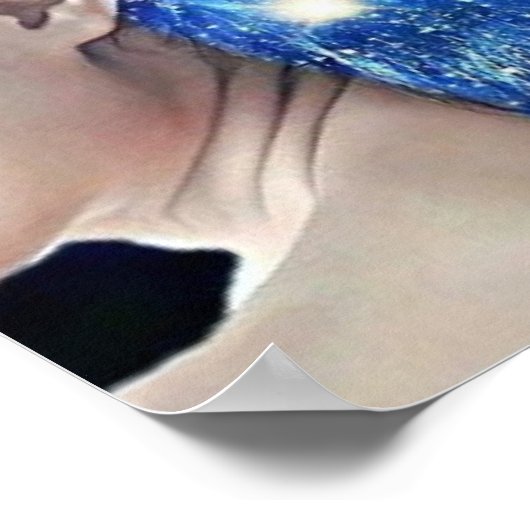 Poster Cheveux mousseux (Coin)