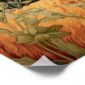 Poster Chèvre dans la peinture de pré (Coin)