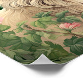 Poster Chèvre dans la peinture de pré (Coin)