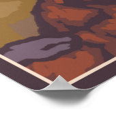 Poster Chèvre de montagne - Alaska (Coin)