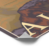 Poster Chèvre de montagne - Katmai, Alaska (Coin)