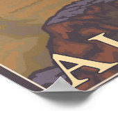 Poster Chèvre de montagne - Wrangell, Alaska (Coin)