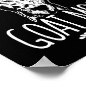 Poster Chèvre maman Bandana visage (Coin)